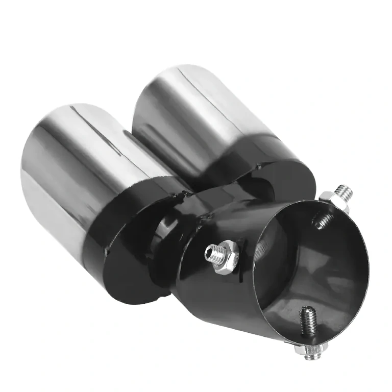 Doppeltes Edelstahl-Endrohr für BMW, Audi, VW