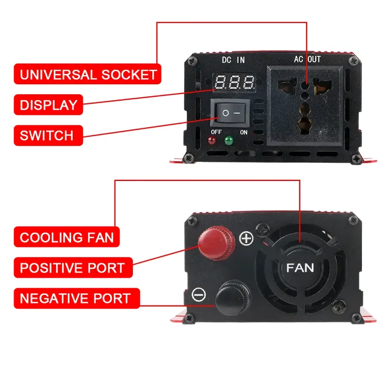 Hochwertiger Konverter für empfindliche Elektrogeräte