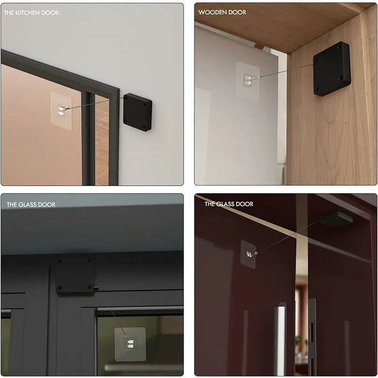 Lösung für Türen in Geschäften, Restaurants, Hotels – automatische Schließung