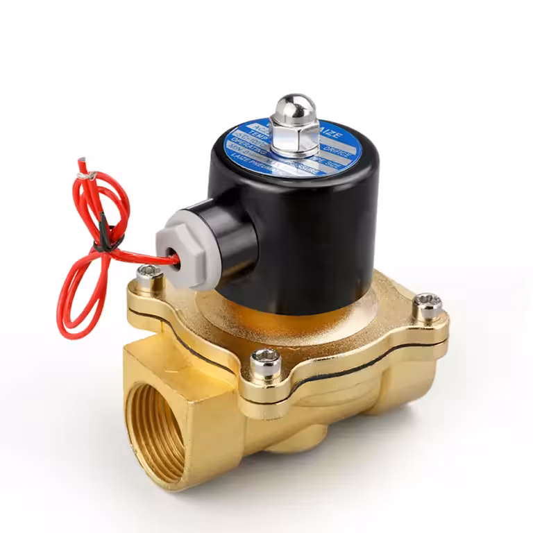 Magnetventil Wasser/Luft 220V 3/4 Normal geschlossen – Bewässerungs- und Heizsystemautomatisierung