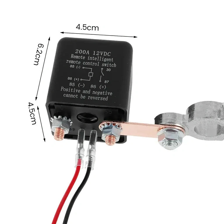 Fernsteuerbares Gerät zum Abschalten der Batterieversorgung