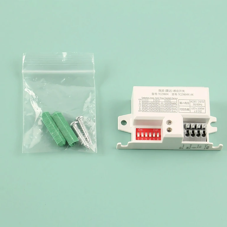 Montageset für Sensor Montagezubehör enthalten für den Mikrowellen-Bewegungssensor