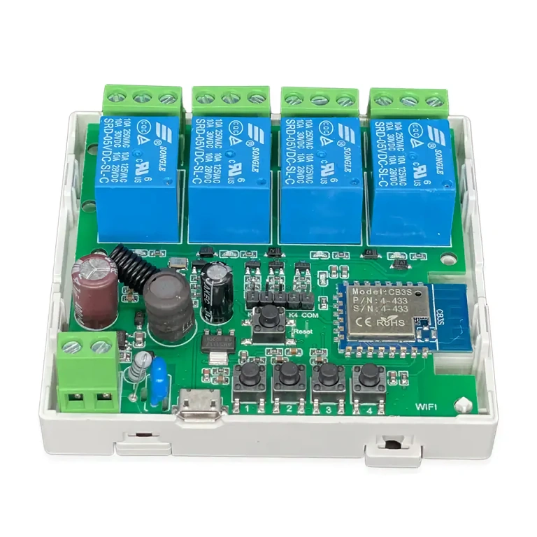 Drahtloses Relaismodul kompatibel RF 433MHz, Fernsteuerung via App