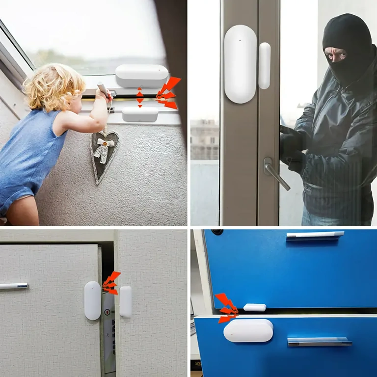 Magnetischer Sicherheitssensor zur Überwachung von Tür- und Fensteröffnungen