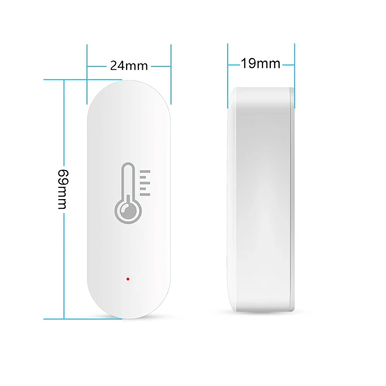 Kleines effizientes Gerät zur Messung von Temperatur und Luftfeuchtigkeit