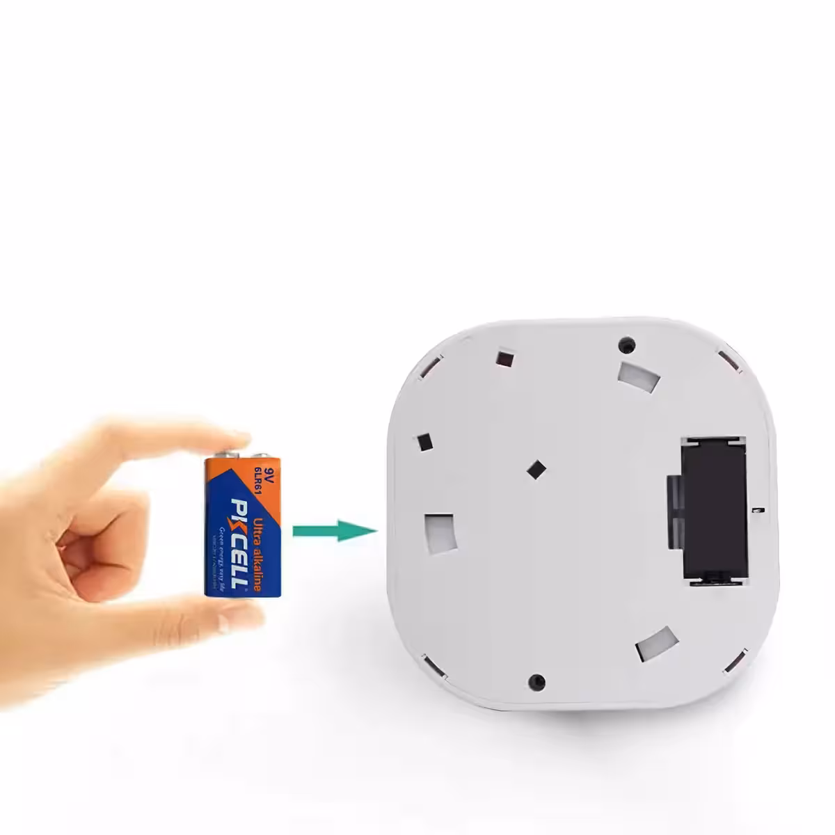 Batteriebetriebener Rauchmelder für sichere Überwachung