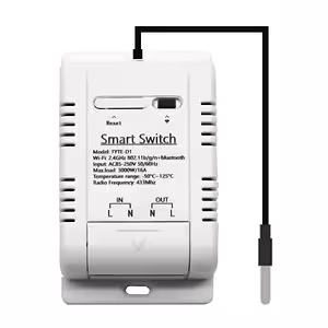 Intelligenter WiFi-Thermostat mit DS18B20 Temperatursensor – automatische Steuerung Tuya Smart, 220V 16A