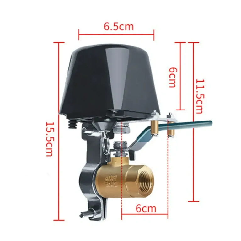 Kompaktes Design, einfach zu installieren Kompaktes intelligentes Wi-Fi-Ventil