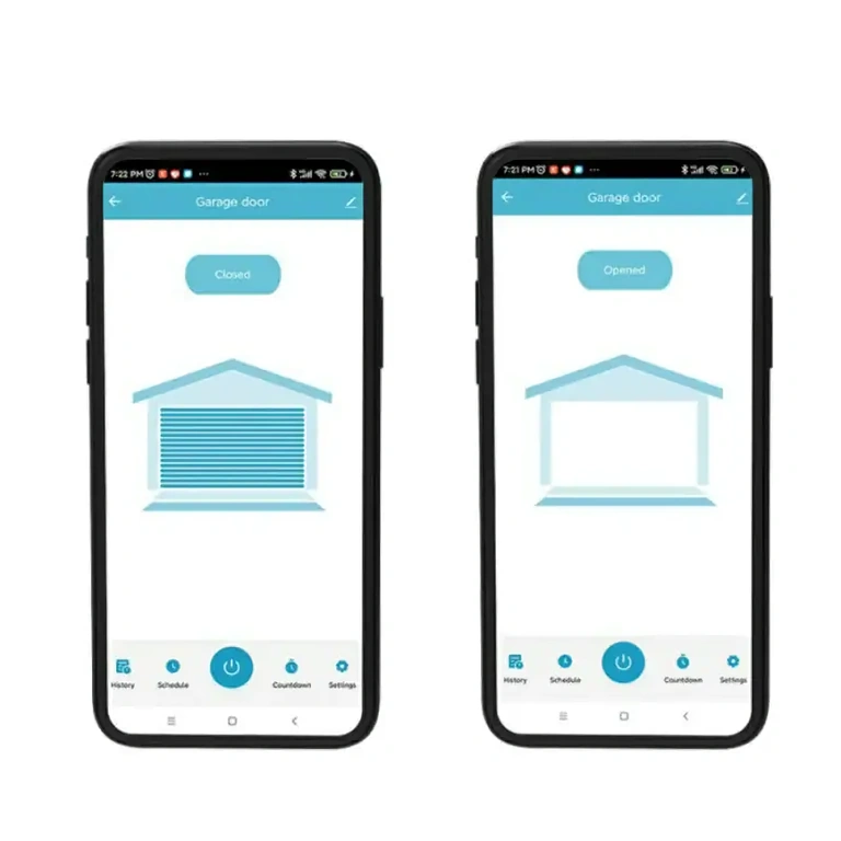 Tuya Smart Schalter für Tor Intelligenter WiFi-Schalter zum Öffnen und Schließen von Toren per Smartphone