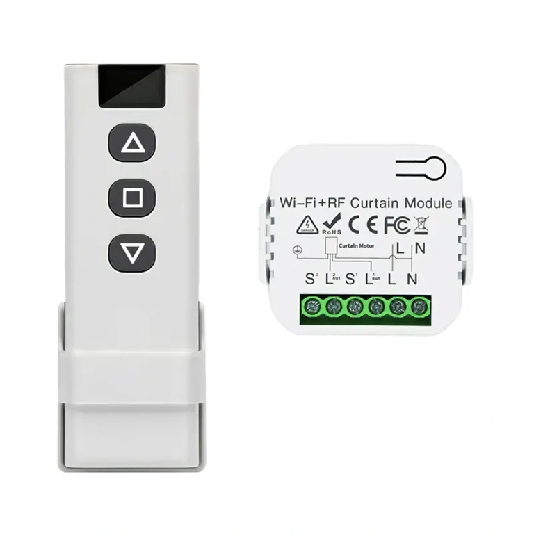 Frontansicht des Tuya Wireless-Schaltmoduls für intelligente Steuerung