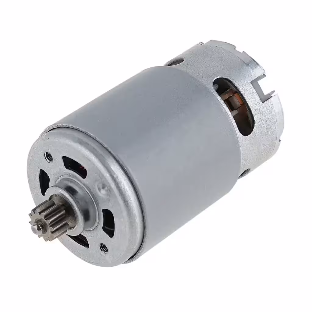 RS550 18V–21V DC Selbstschneidender Motor mit 12 Zähnen – 28.000 RPM, Drehmoment 1Nm