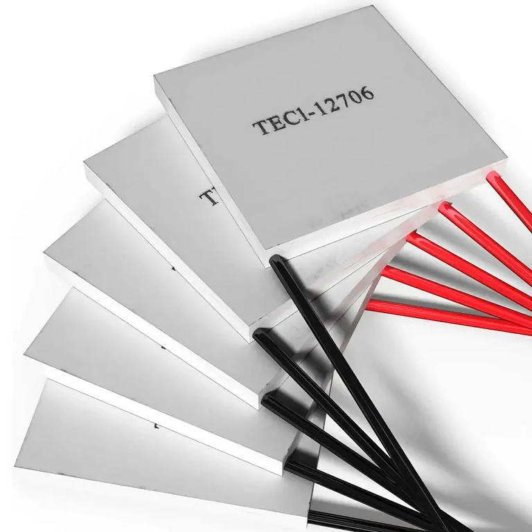 Thermoelektrisches Modul mit Peltier-Zellen für Kühlung und Heizung