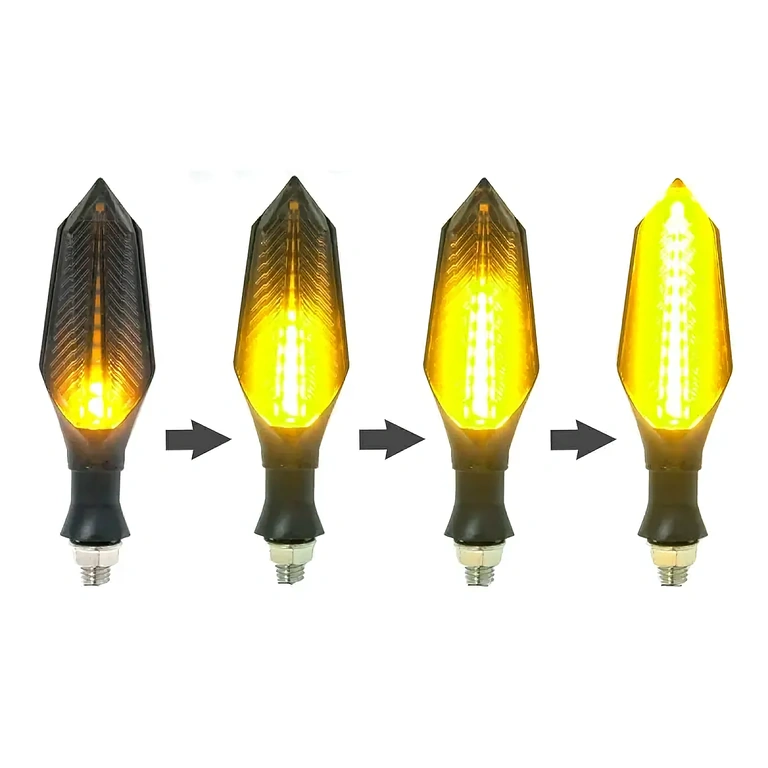 Dynamische LED-Blinker Dynamische orangefarbene Blinker für Elektroroller