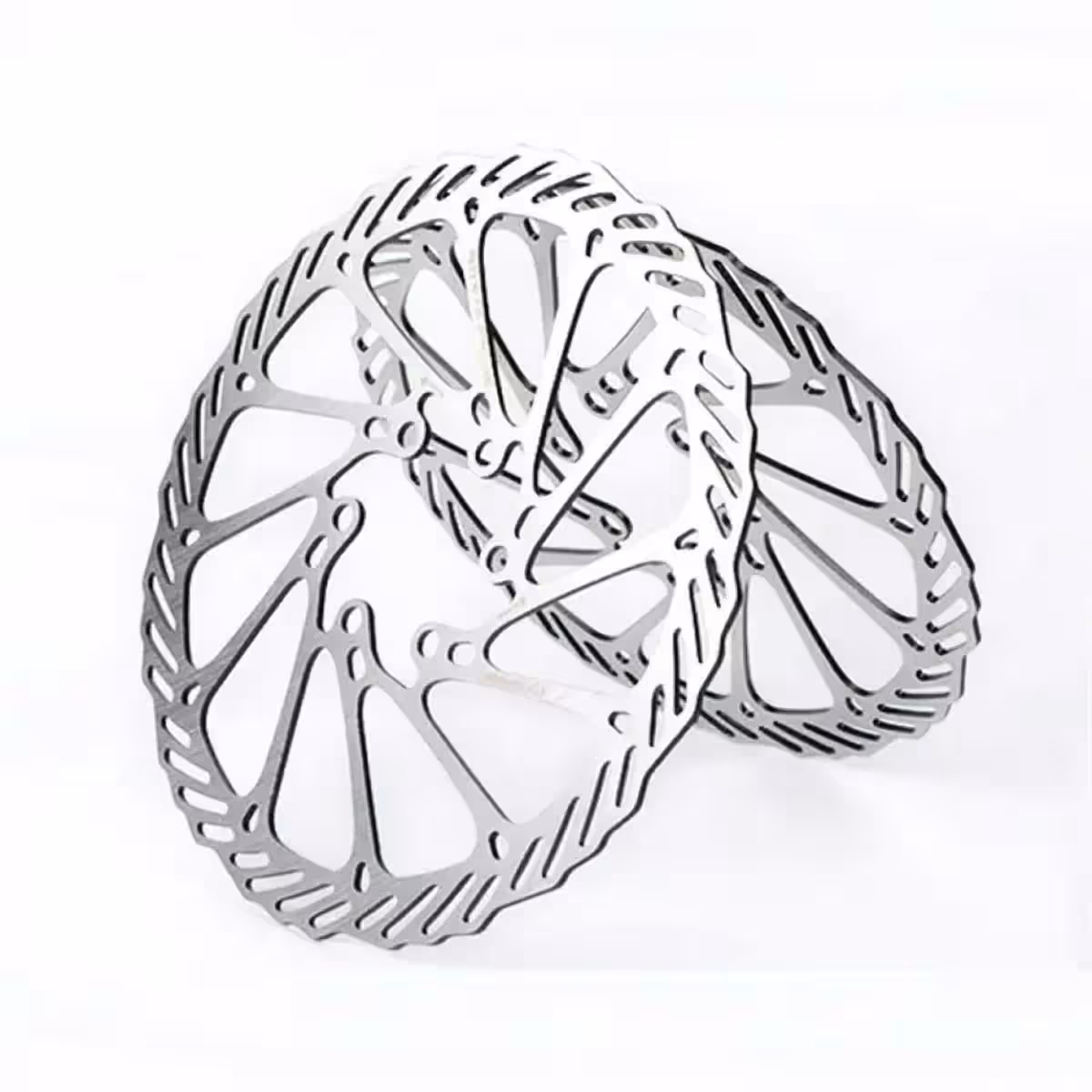 Detaillierte Aufnahme der Avid G3 160mm Scheibe, silbernes Finish