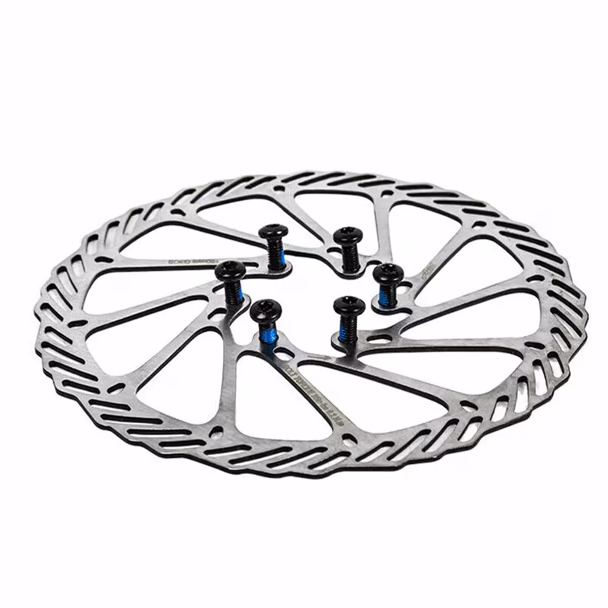 Nahaufnahme der Avid G3 160mm Bremsscheibe, Edelstahlmaterial