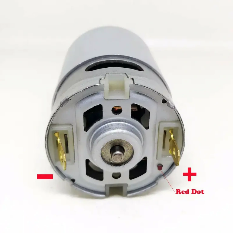 Technische Daten Motor RS550 DC-Motor RS-550 mit detaillierten technischen Daten