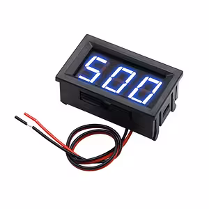 Digitales Panel-Voltmeter für Wechselstrom 220V – blaues LED-Display, einphasig und dreiphasig