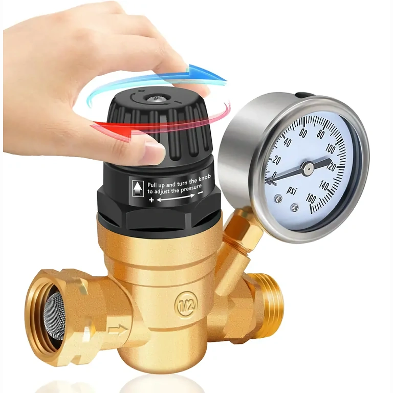 Verstellbares Ventil zur Steuerung des Wasserdrucks in Haus- und Industrieanlagen