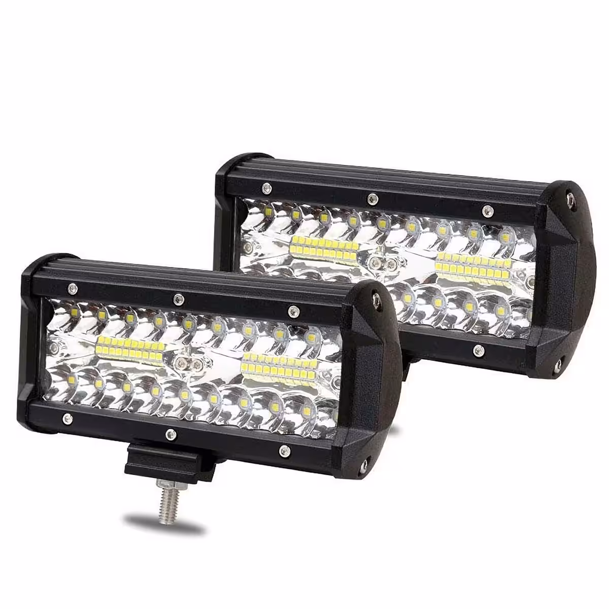 7″ LED-BAR Set mit 80 LEDs, Driving Beam für große Reichweite