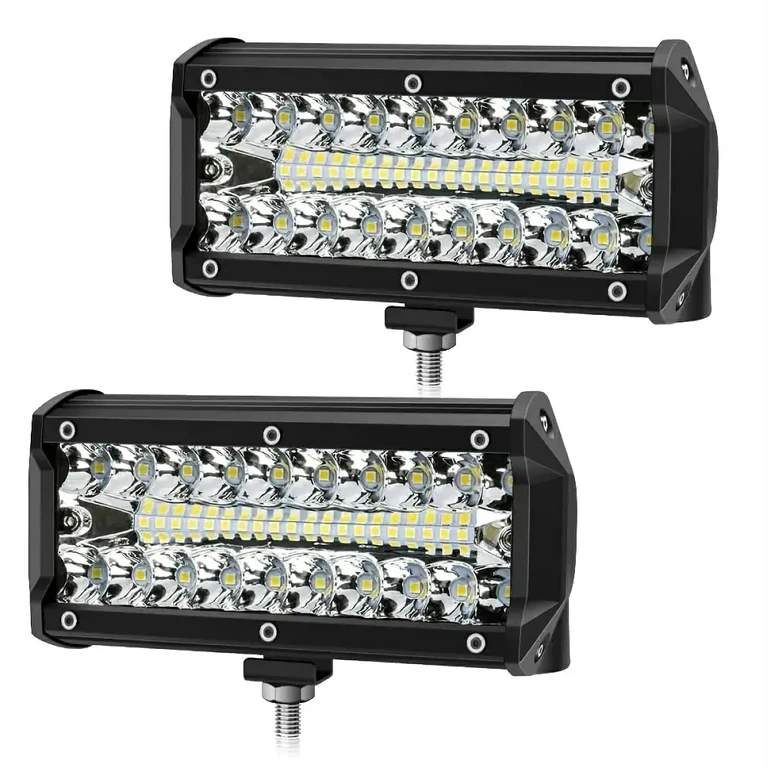 Set LED-BAR-Scheinwerfer 240W Offroad Set aus 2 LED-Bars 240 W, 24000 lm, IP68 für ATV, Auto, Traktor