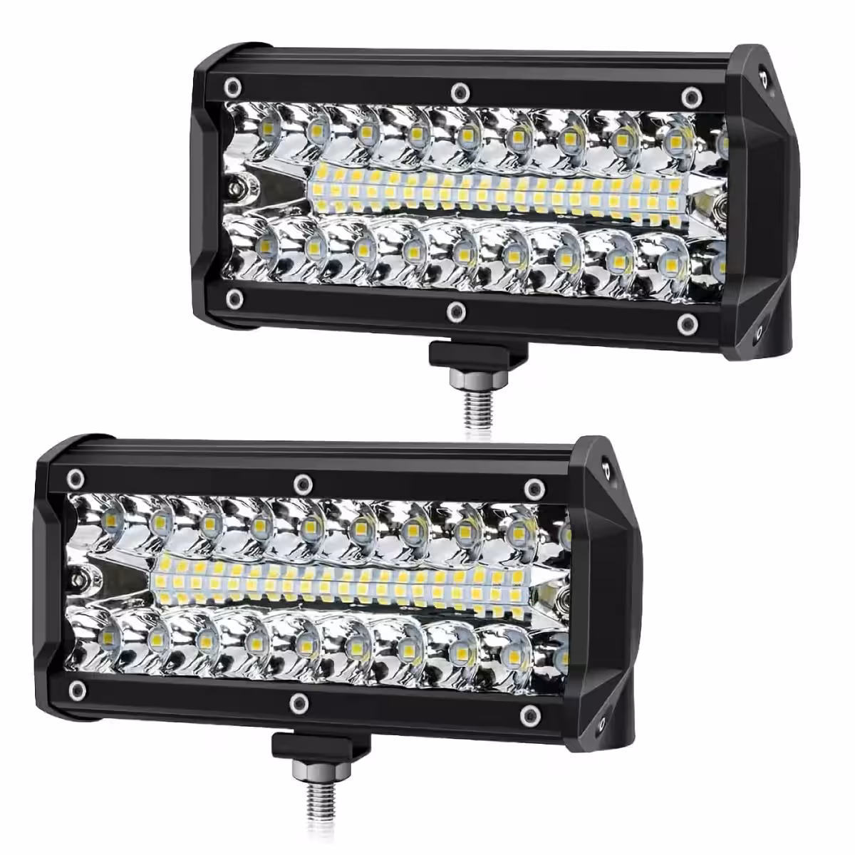 Set aus 2 LED-Bars 240 W, 24000 lm, IP68 für ATV, Auto, Traktor