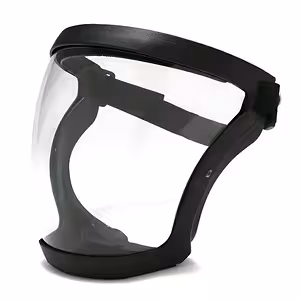 Gesichtsschutzmaske mit transparentem Visier und PM2.5 Staubfilter – ideal für Motorsense, Lackierarbeiten, Baumbehandlung