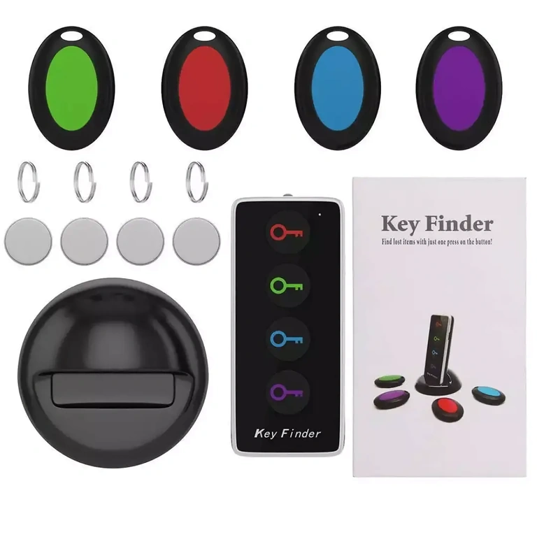 Fernbedienung mit Taschenlampe und Smart-Tags zur schnellen Ortung