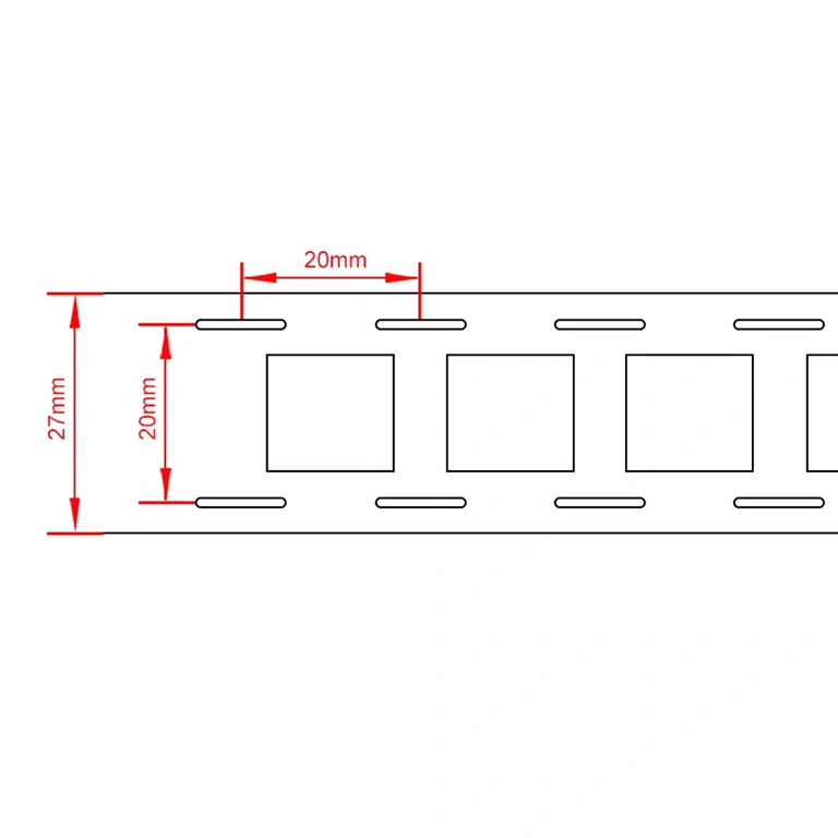 Abstand von 20,2 mm zwischen den Zellen in 2P-Konfiguration