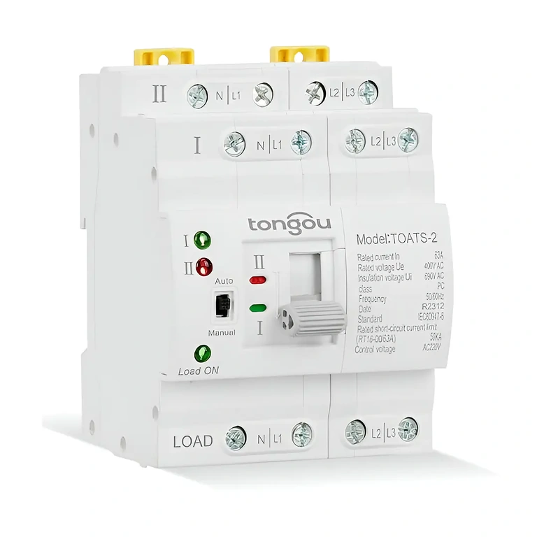 Dreiphasiges ATS für Photovoltaik-Strommanagement