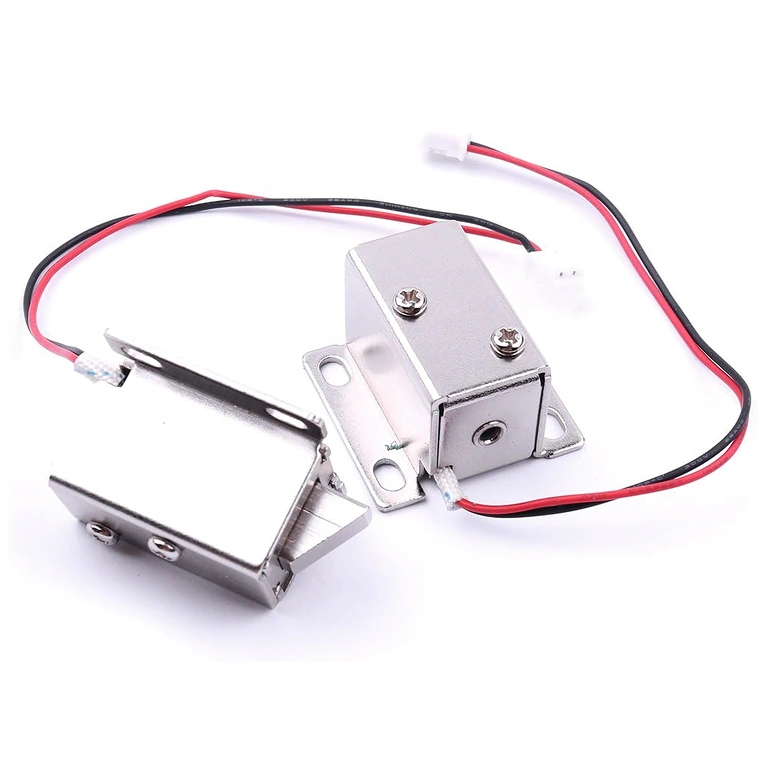 Zwei elektromagnetische Schlösser 12V, Vorderansicht