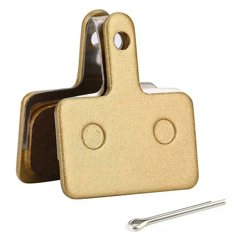 Shimano B01S Kupfer-Fahrradbremsbeläge Metallische Bremsbeläge für Fahrräder, kompatibel Shimano B01S