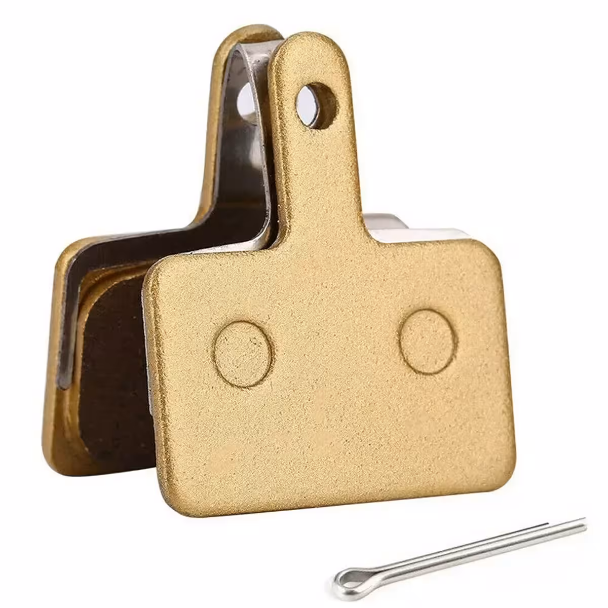Metallische Bremsbeläge für Fahrräder, kompatibel Shimano B01S