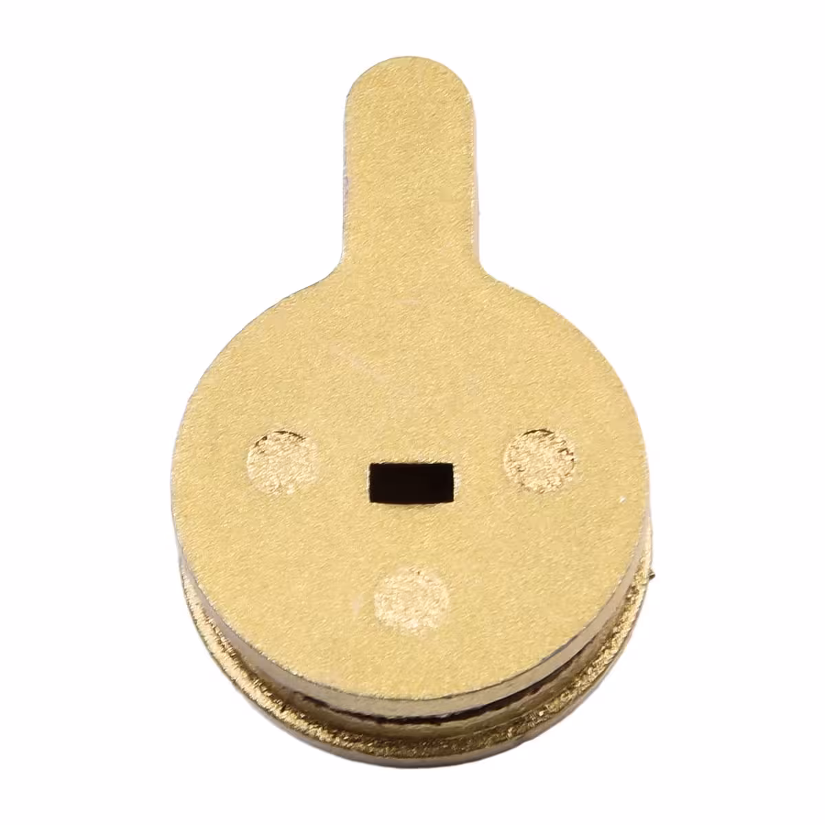 Metallische Bremsbeläge, gut funktionierend bei Regen