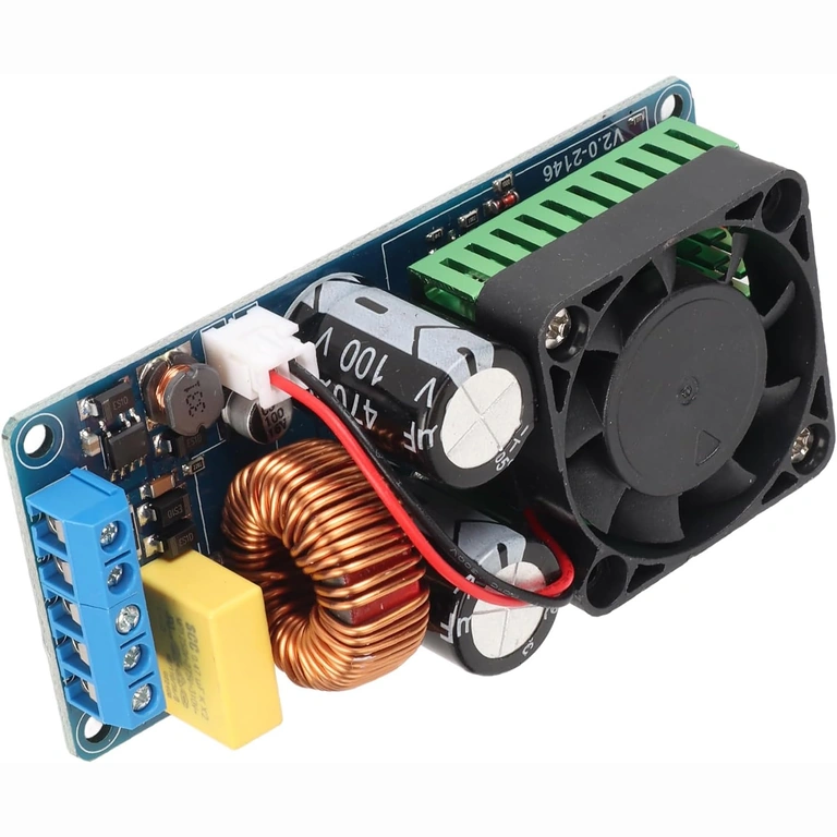 Detail Leiterplatte Mono-Verstärker 500W IRS2092