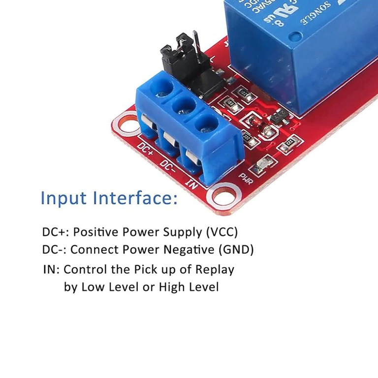 Set Relaismodule 5V mit Optokoppler, 1 Kanal, kompatibel mit Arduino und Raspberry Pi