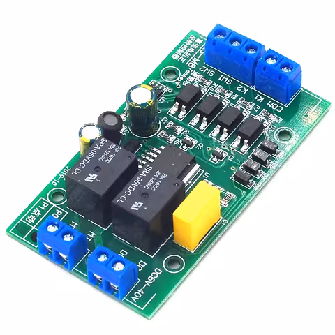 DC-Motorcontroller 12V/24V mit Umkehrfunktion – Vor-/Rückwärtssteuerung manuell oder automatisch