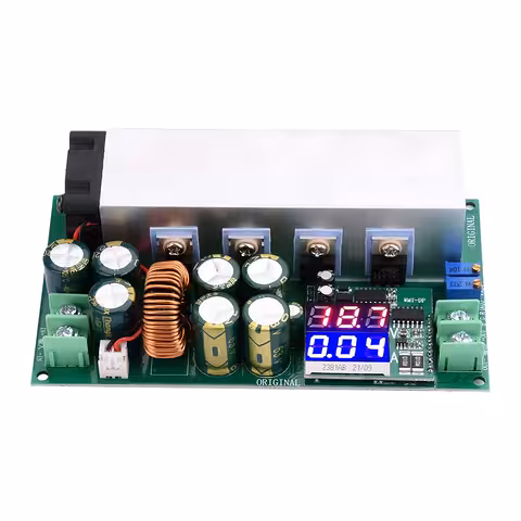 DC 12–80V 20A Step-Down-Modul 600W mit Konstantstrom und Digitalanzeige – Premium-Abwärtswandler