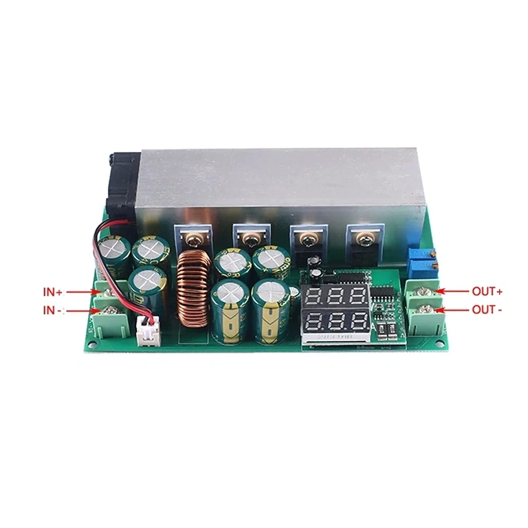 Übersicht DC12-80V 20A Buck-Modul