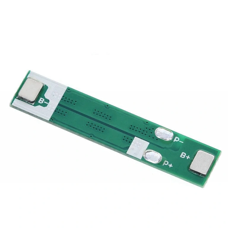Rückansicht des 6er-Packs BMS 1S 18650 10A Module