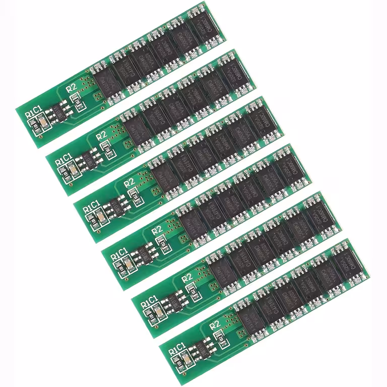 Set 6 Stück – BMS-Modul 1S 18650 3,7V 10A mit vollständigem Schutz