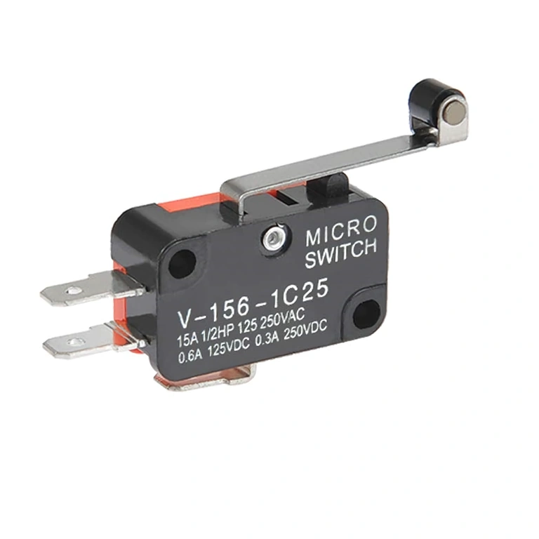 Detailansicht Befestigungsbohrung des Schalters