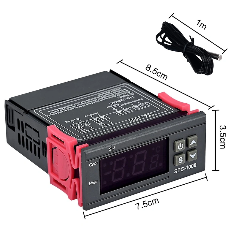 STC1000 Temperaturregler für Bierfermentation, Wein und Homebrewing