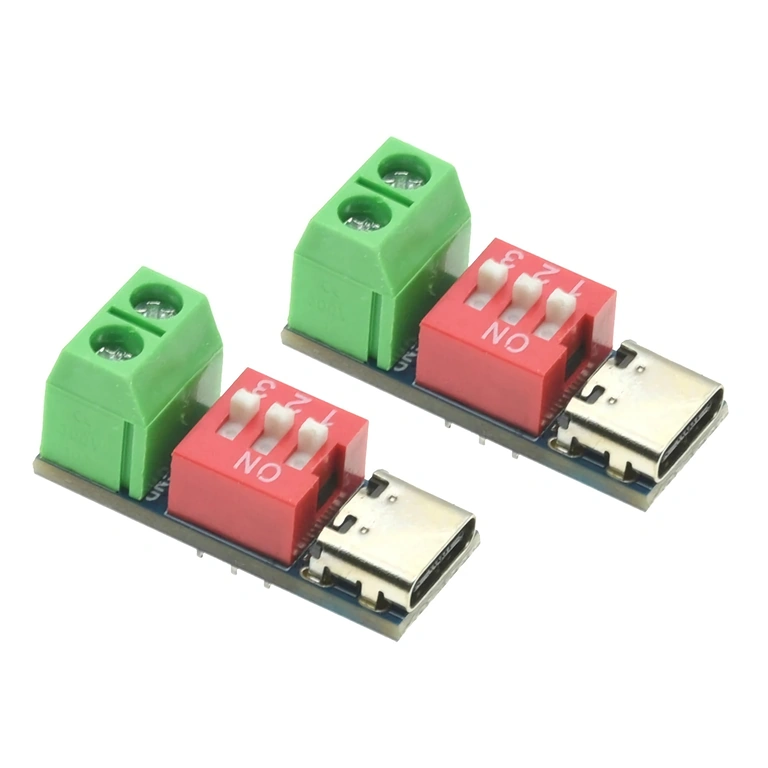 Spannungsauswahl 5V–20V über DIP