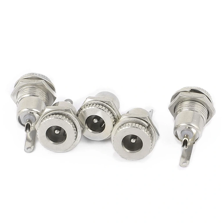Bild aller 5 DC-Stecker 12V 5,5x2,1mm – vollständige Setdarstellung
