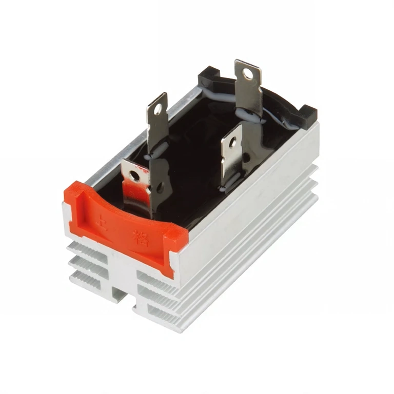 Einphasiger Brückengleichrichter Seitenansicht