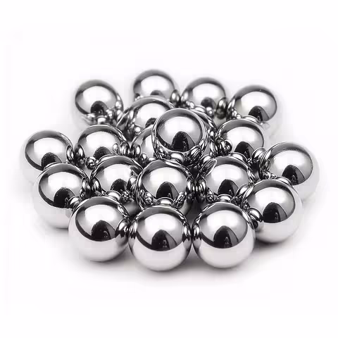 Premium-Stahlkugeln für Lager – 100 % rund, Größen 6 mm, 8 mm, 10 mm, 12 mm