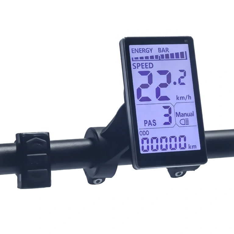 Kompatibilität mit 24V/36V/48V Batterien Kompatibel mit 24V-, 36V- und 48V-Batterien für das Display-Kit M5 500W–1000W