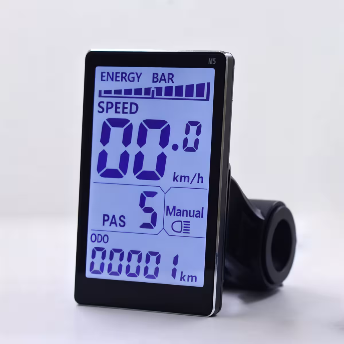 Seitenansicht des Controller- und Display-Kits M5 für E-Bike 500W–1000W