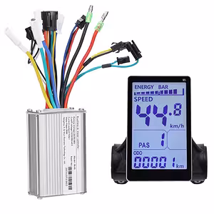 Gesamtbild des Controller- + Display-Kits M5 für E-Bike 500W–1000W