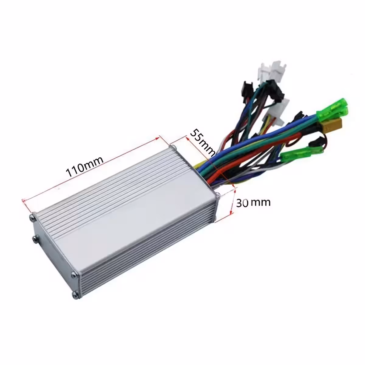 Anschluss für Licht und elektrische Schnittstelle am Controller M5 500W–1000W